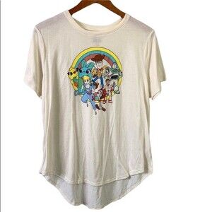 Disney Pixar Toy Story 4 Sleep Shirt Novelty Print High Low Hem Short Sleeve